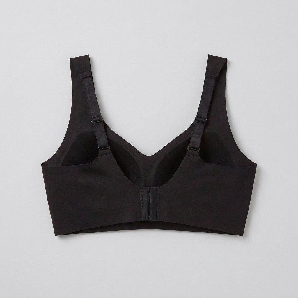 Luxe jelly bra back view flat-lay
