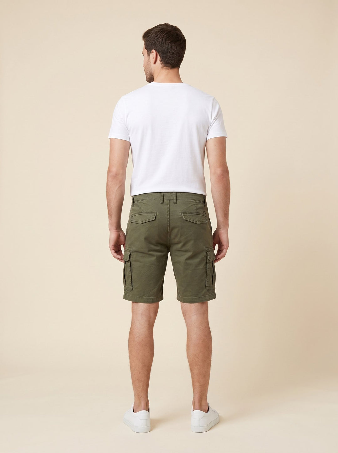 Manuel cargo shorts back view