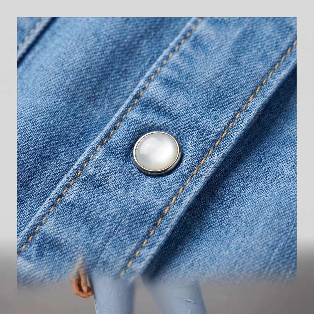 Maven denim fabric detail
