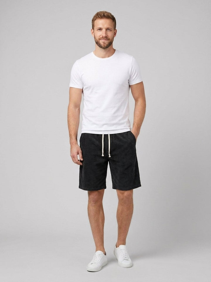 Maverick men's drawstring shorts in black