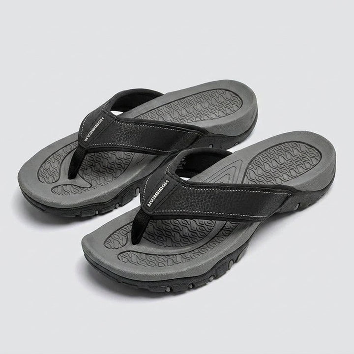 Maverick mens flip flops gray variant 2