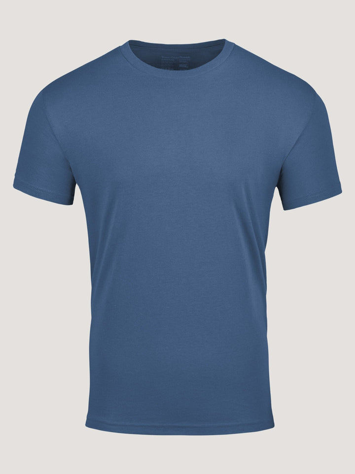 Maverick Men's T-Shirt steel blue flat lay