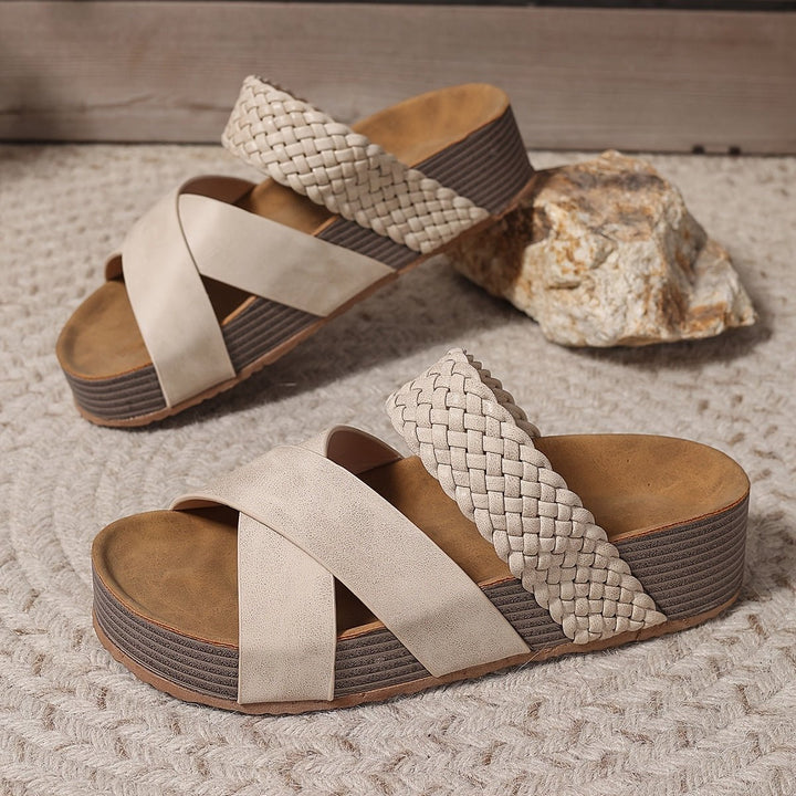 Maylis women's sandal with a contoured orthopedic footbed and non-slip sole, image 3 of 8