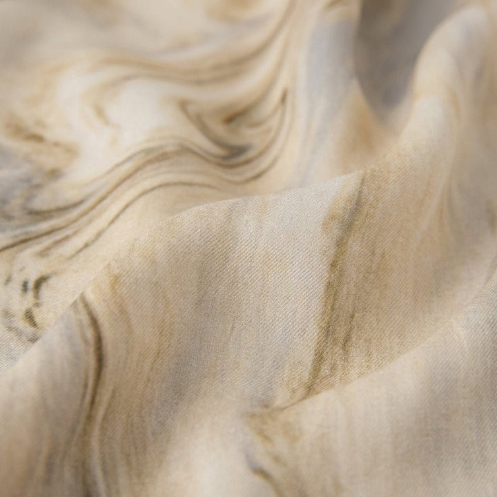 Mira marble print fabric detail