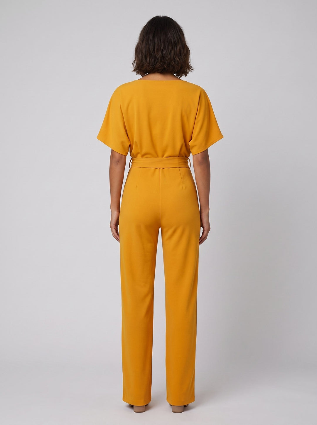 Monika elegant jumpsuit back view