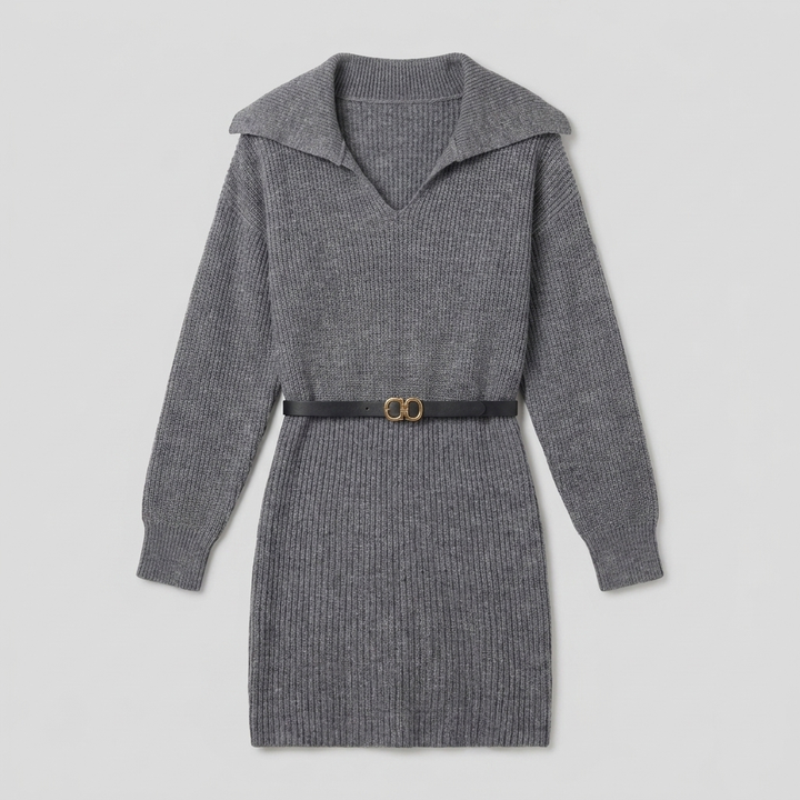 Natasja sweater dress product flat-lay