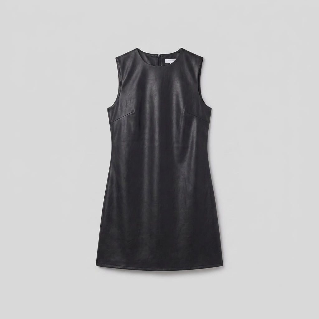 Noir Nights shift dress product flat-lay