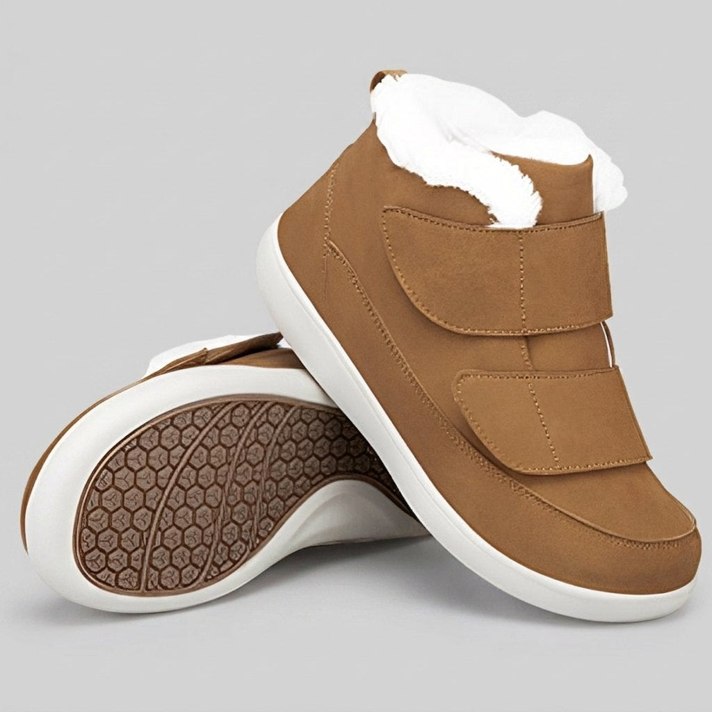Orbin Mens Snow Boots brown