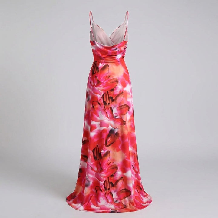 Oriana maxi dress back view
