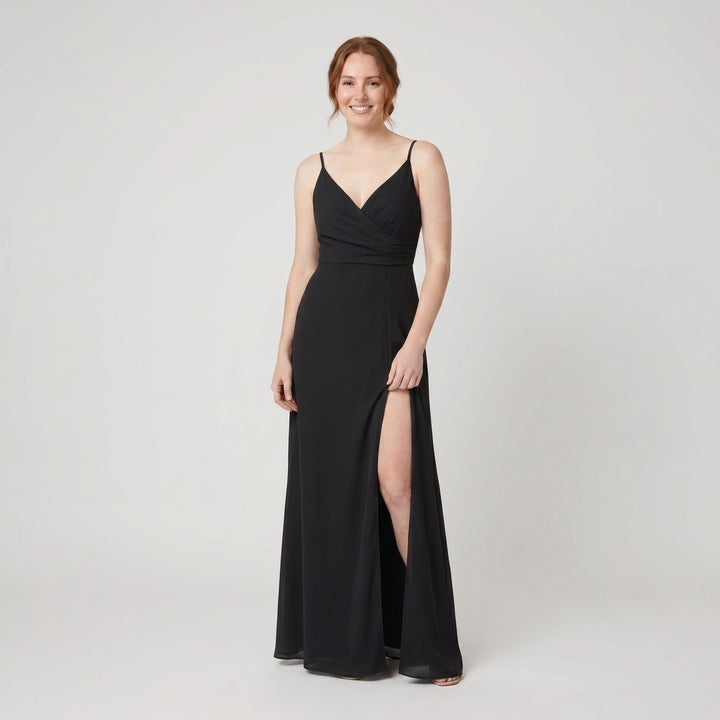 Oriana maxi dress black