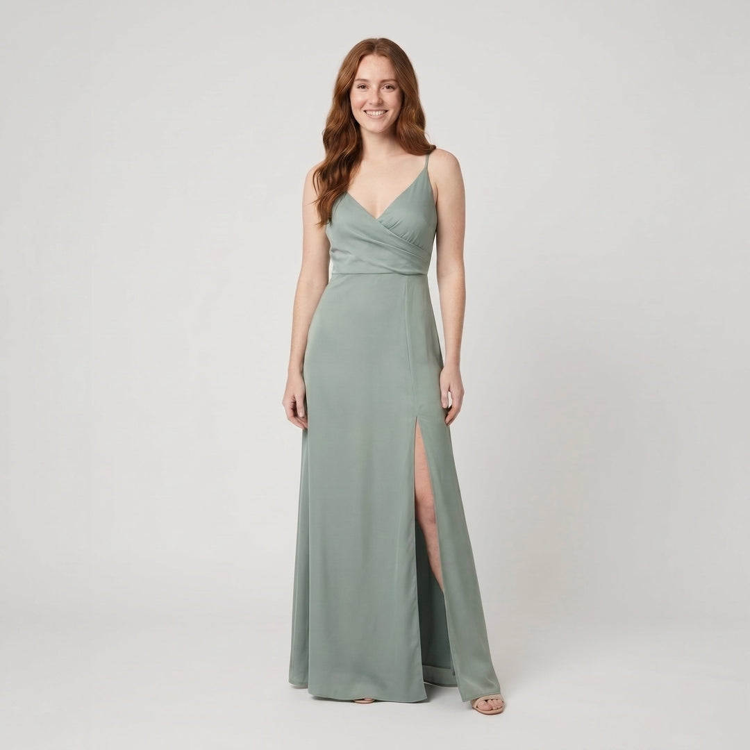 Oriana maxi dress sage green