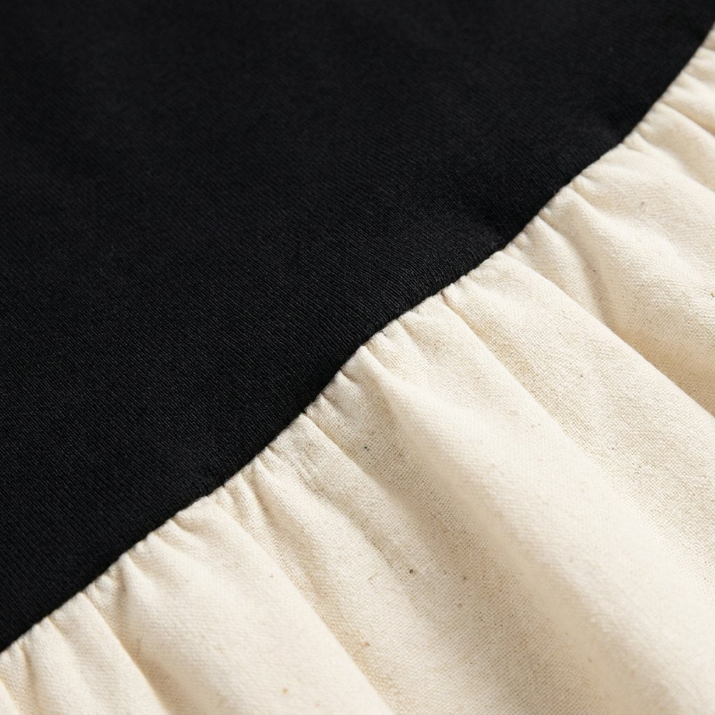 Pave backless dress fabric detail
