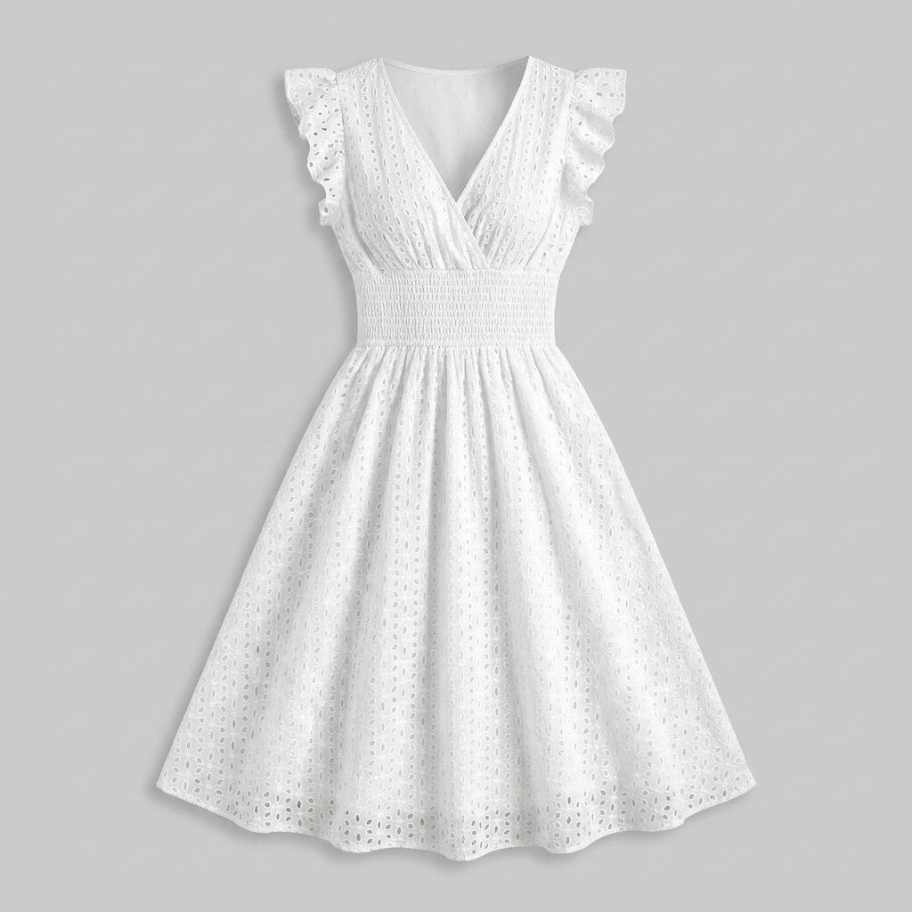 Pride flutter dress flat lay