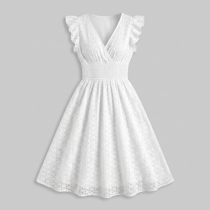 Pride flutter dress flat lay