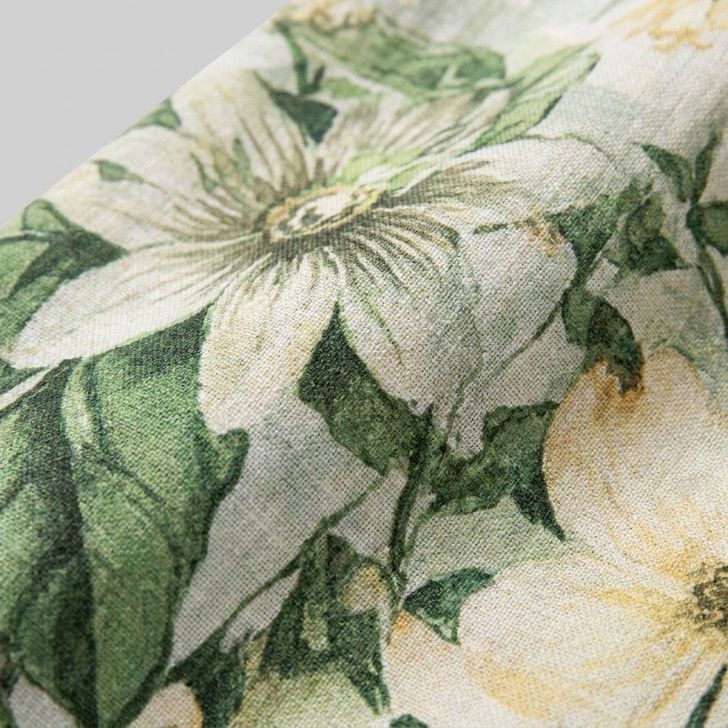 Primavera Vigil dress floral fabric detail