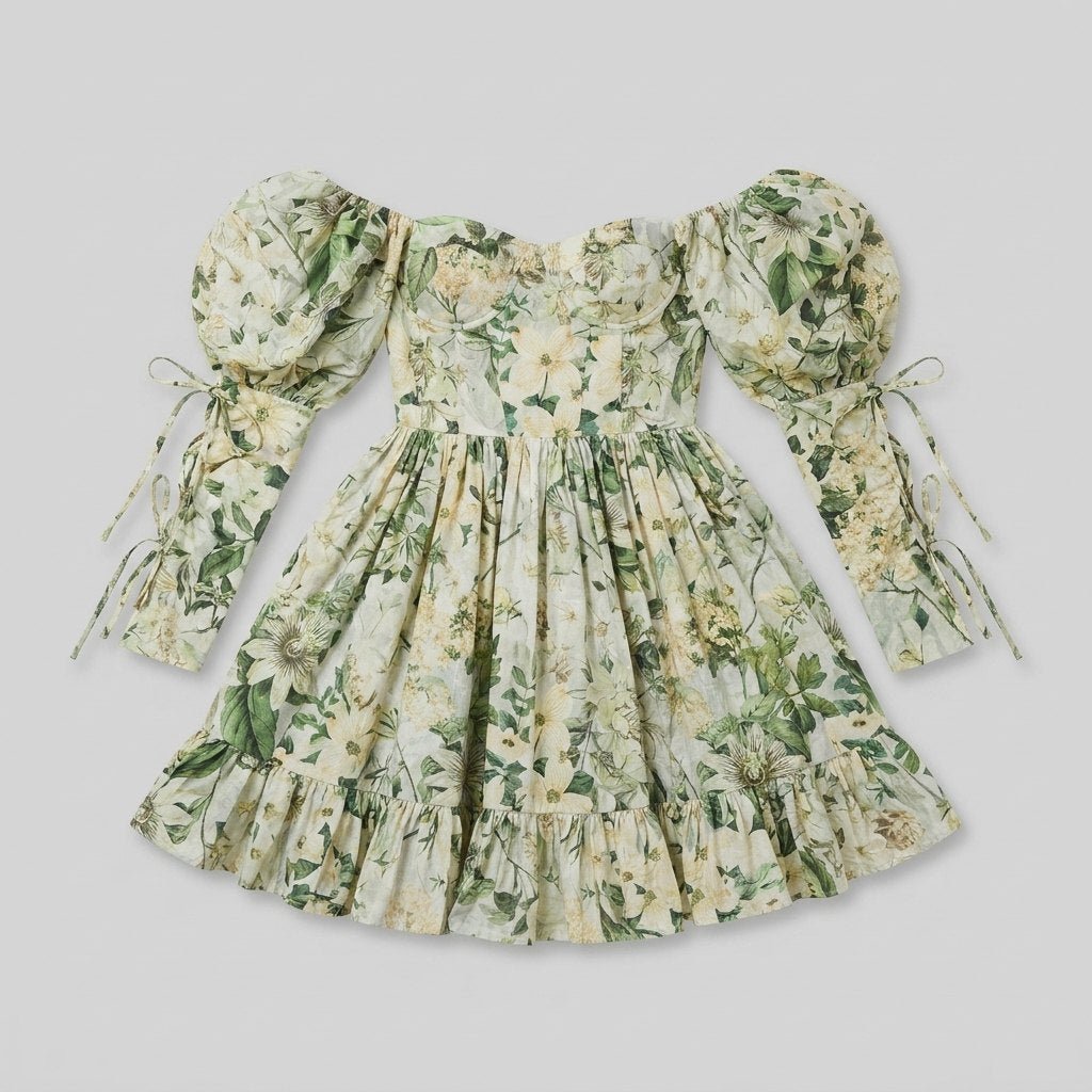 Primavera Vigil dress flat lay