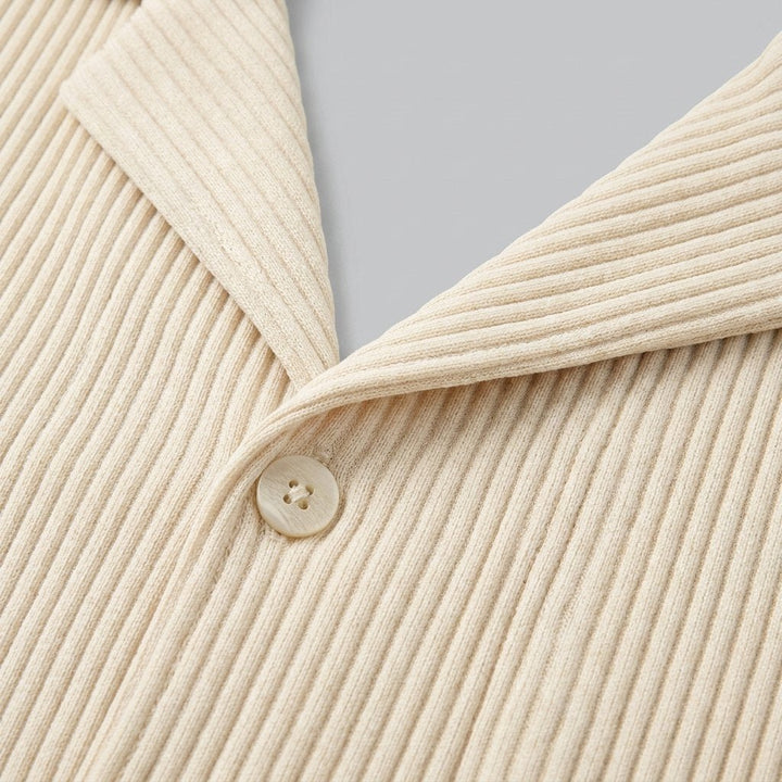 Relaxtic mens ribbed fabric detail