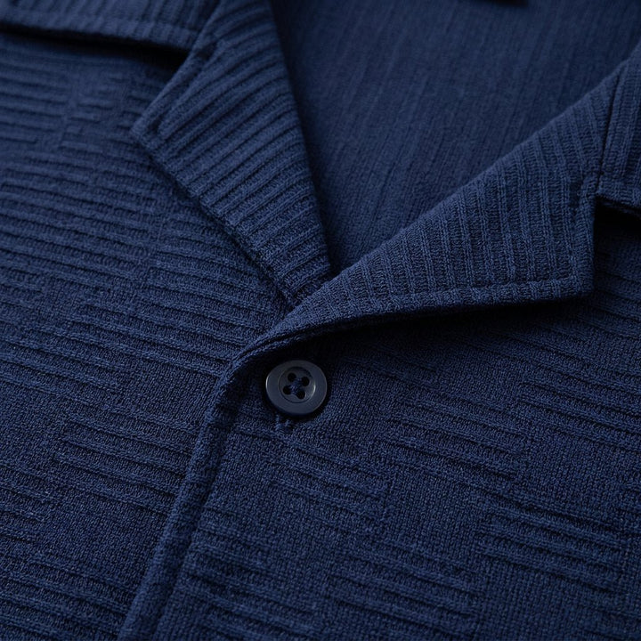 Relaxtic mens woven fabric detail