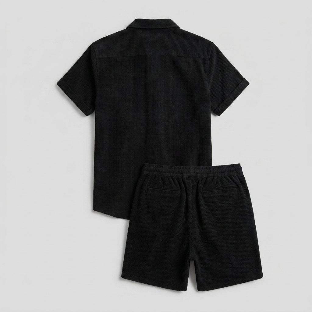 Ribo mens corduroy set back