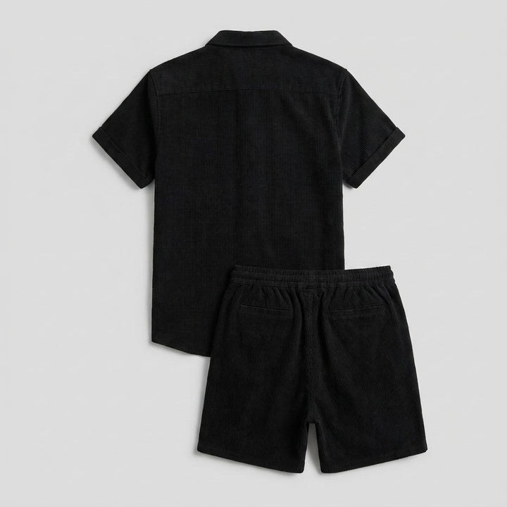 Ribo mens corduroy set back