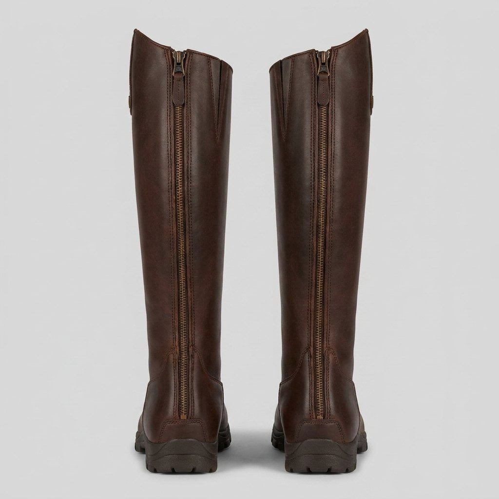 Rinley riding boots back view