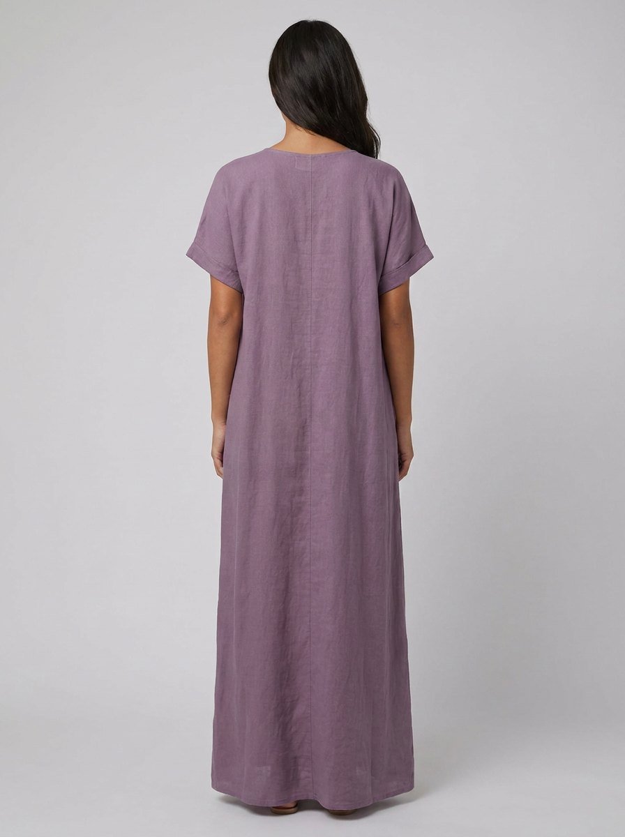 Riva lace maxi back view