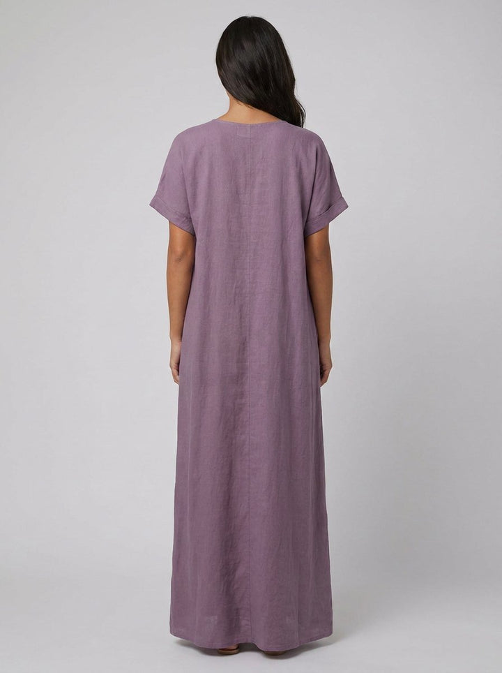 Riva lace maxi back view