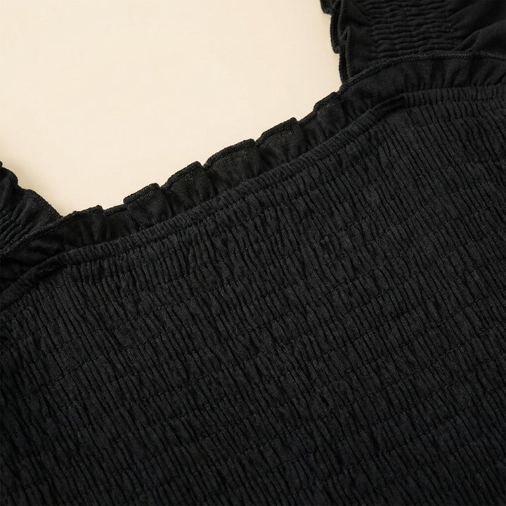 Rosa A-Line Dress fabric detail