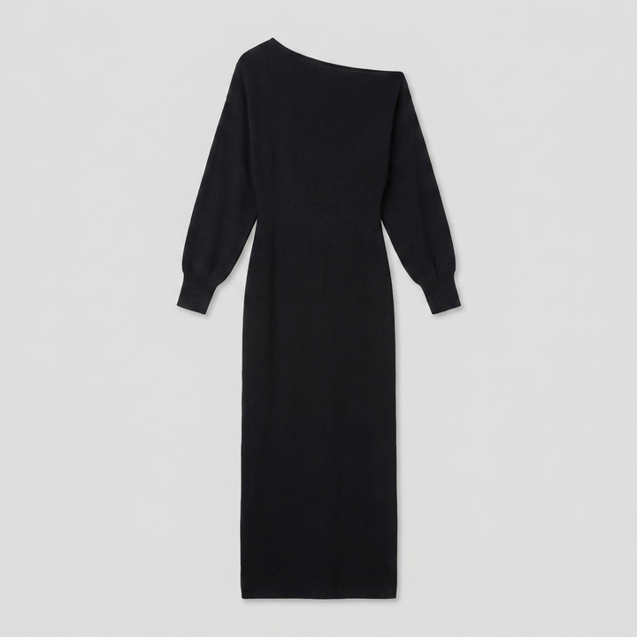 Rosa knit maxi dress product flat-lay