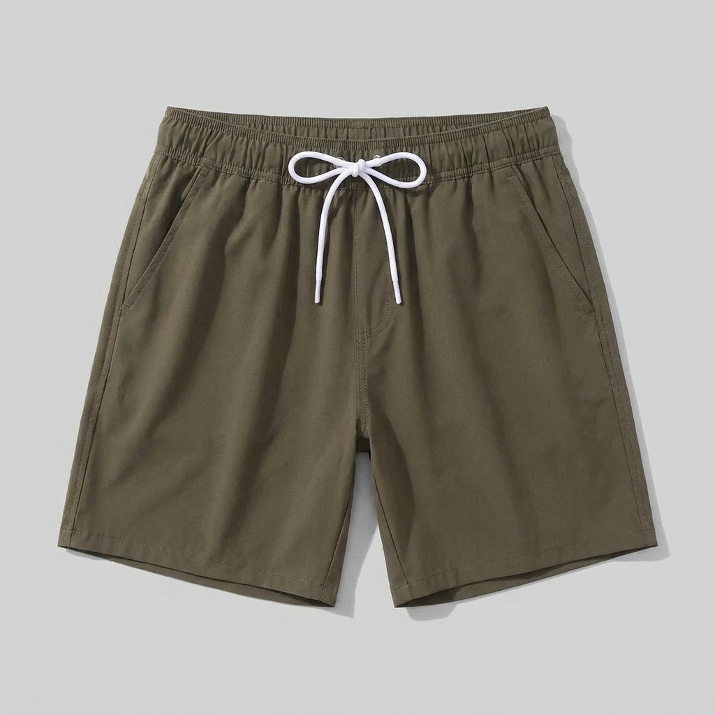 Rover swim shorts olive green