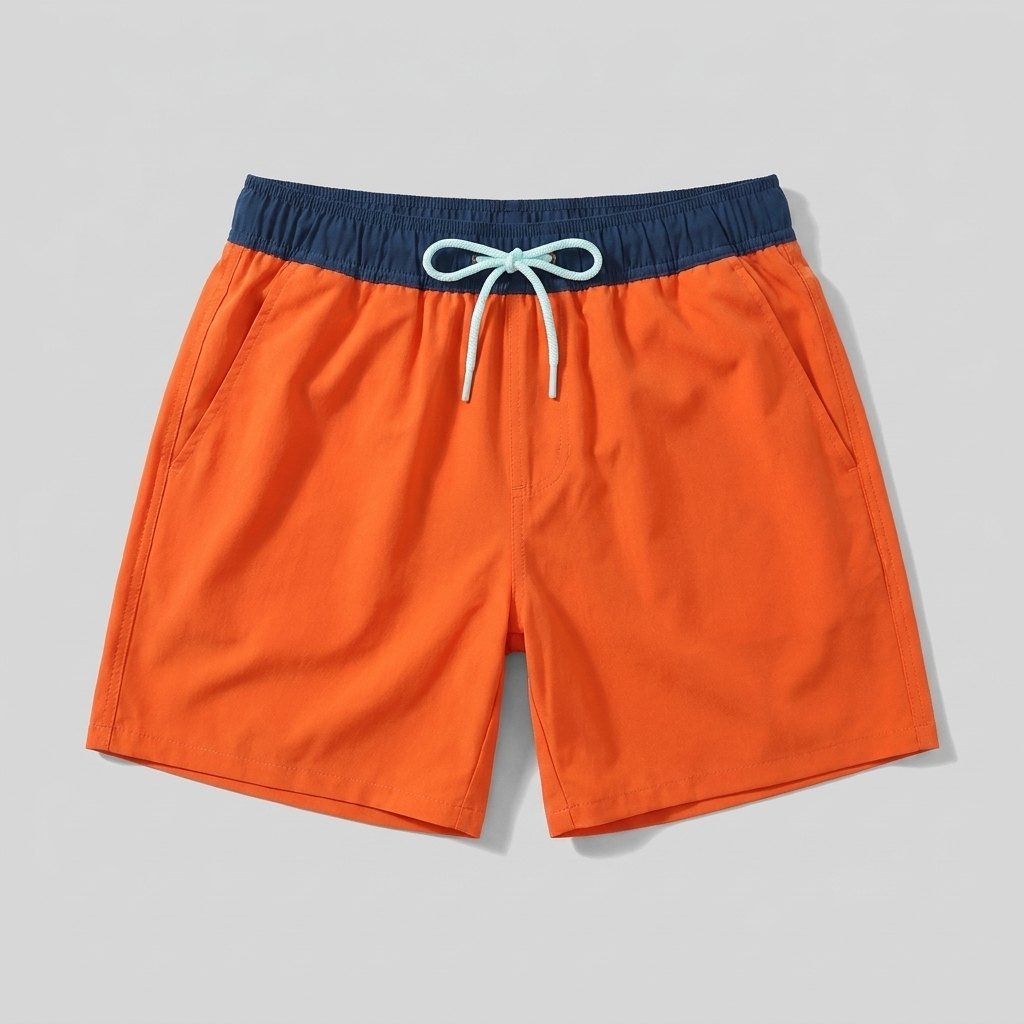 Rover swim shorts red orange