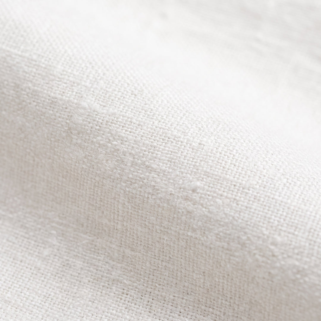 Sandara Coastal Breeze Trousers, linen fabric close-up
