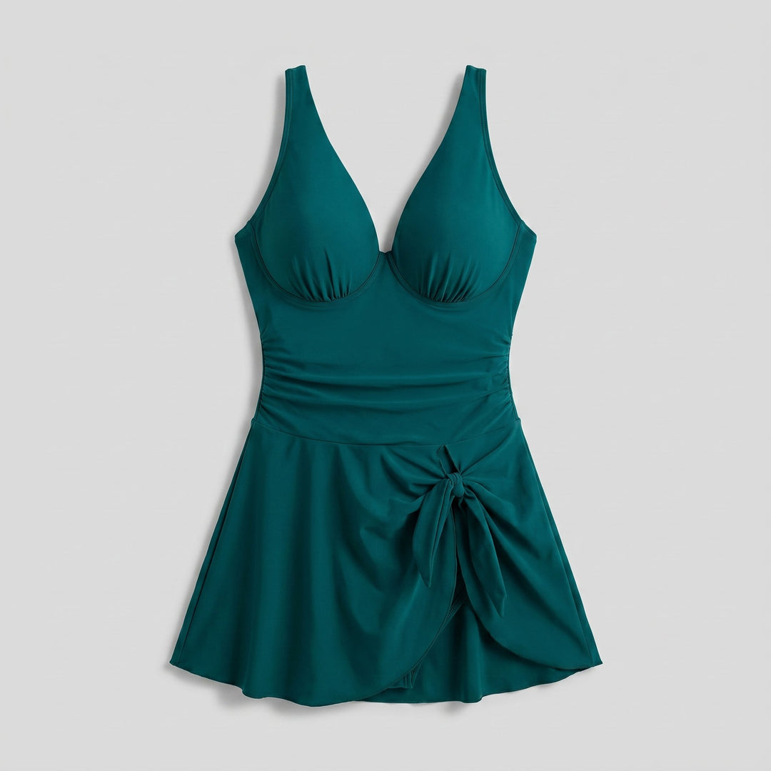 Sculptura swimdress green front