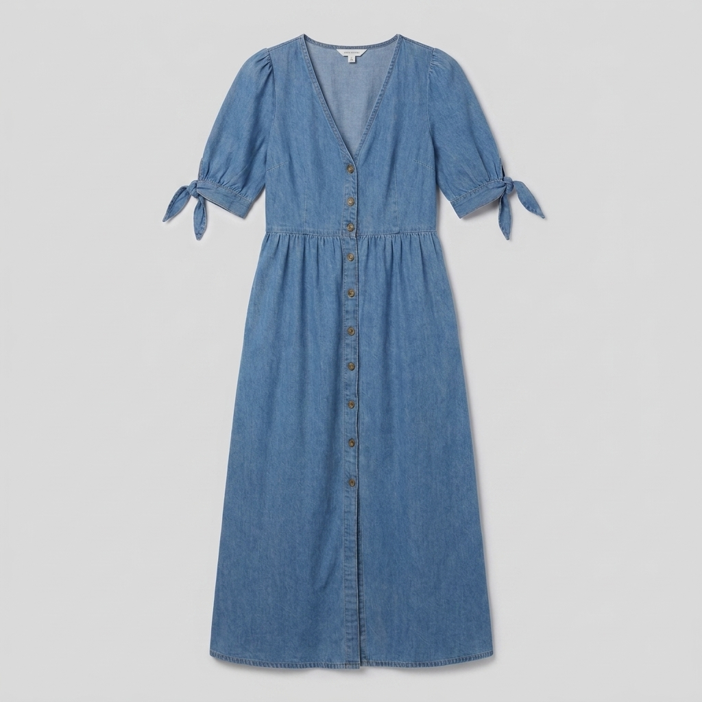 Serafina dress product flat-lay