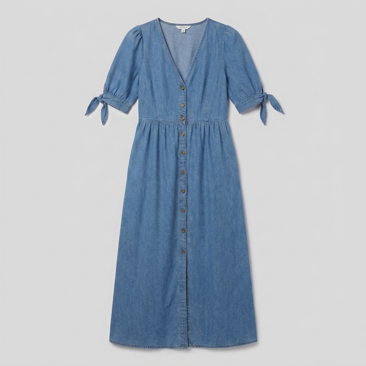 Serafina dress product flat-lay
