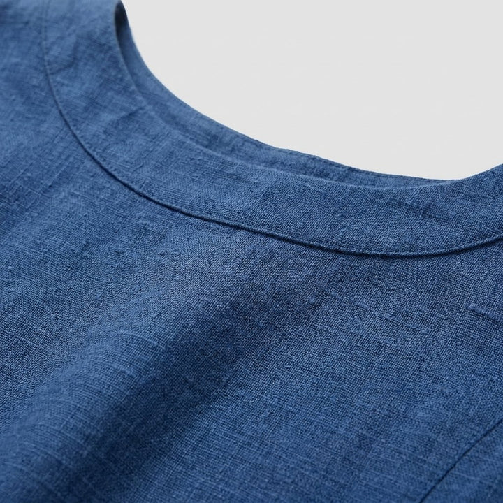 Sierra linen fabric detail