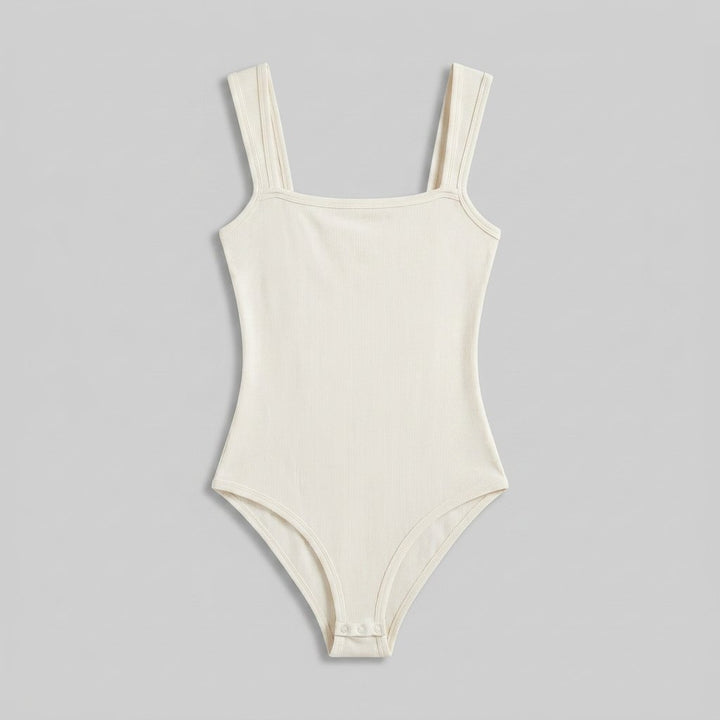 Sleek Shapewear Bodysuit White