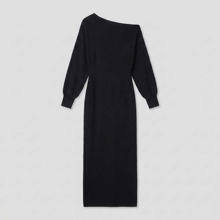 Solange strapless knit maxi dress product flat lay