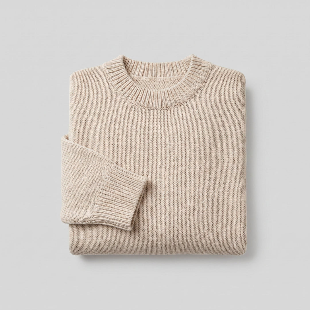 Suzie oversized pullover, product-only flat lay