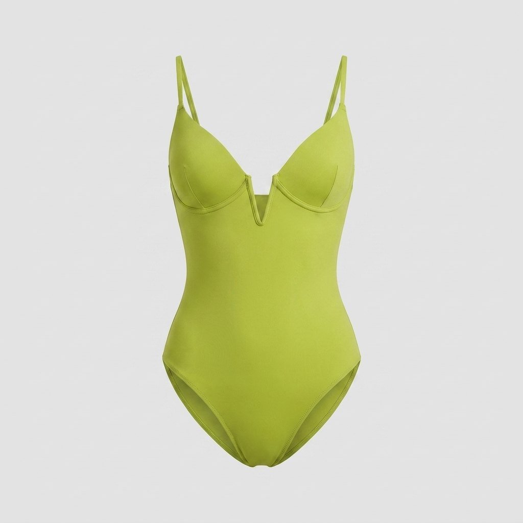 Svelte one-piece swimsuit lemon