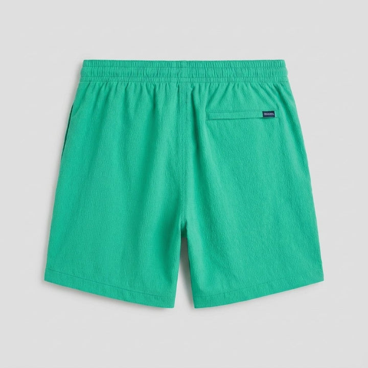 Talon green swim trunks back