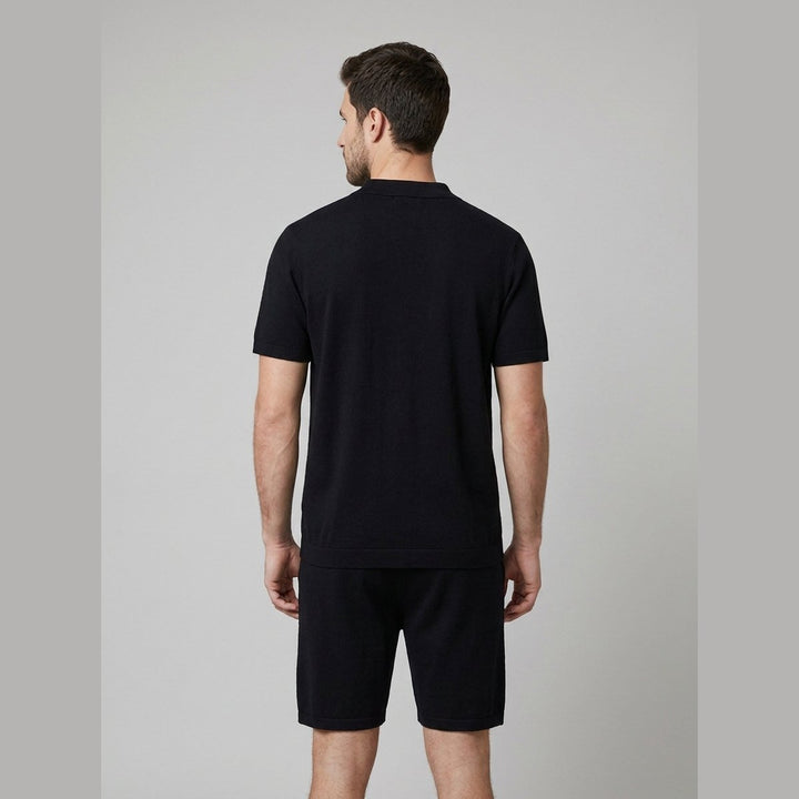 Tango knit polo set back view