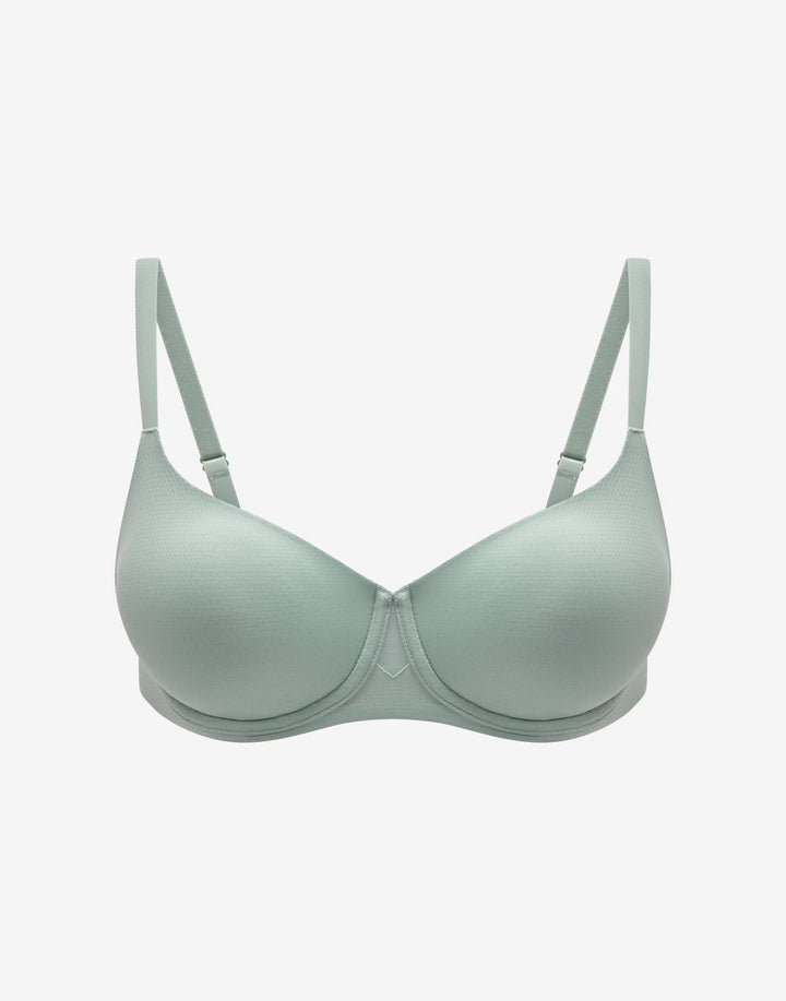 Tempura T-Shirt Bra air sage front view