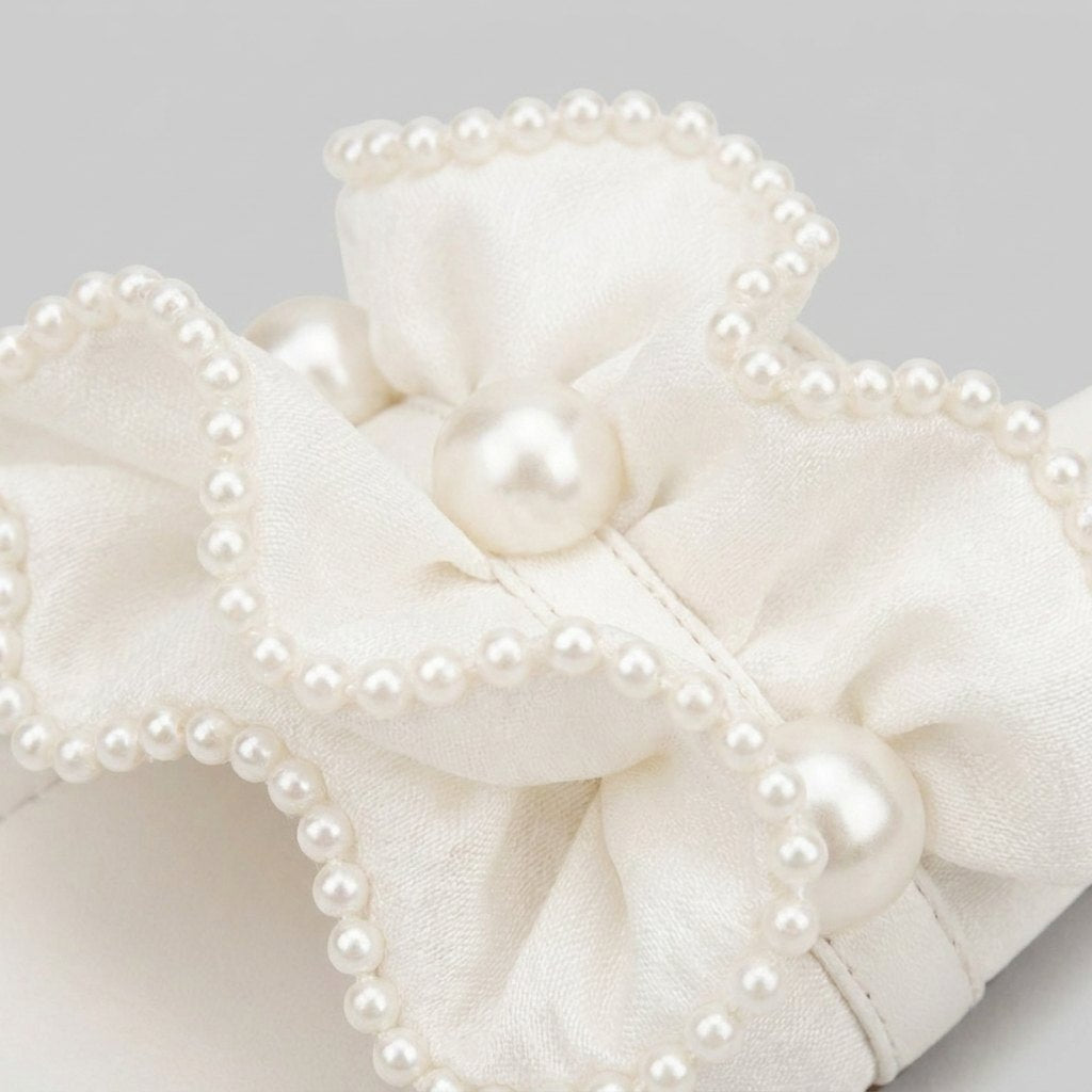 Vionnet pearl ruffle detail