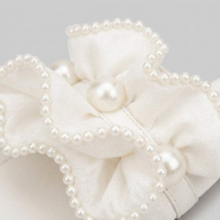 Vionnet pearl ruffle detail