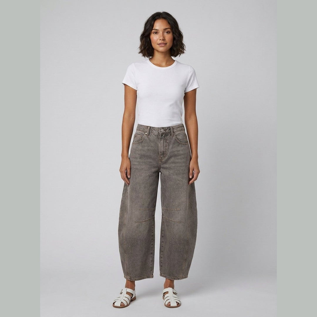 Waverly gray palazzo pants