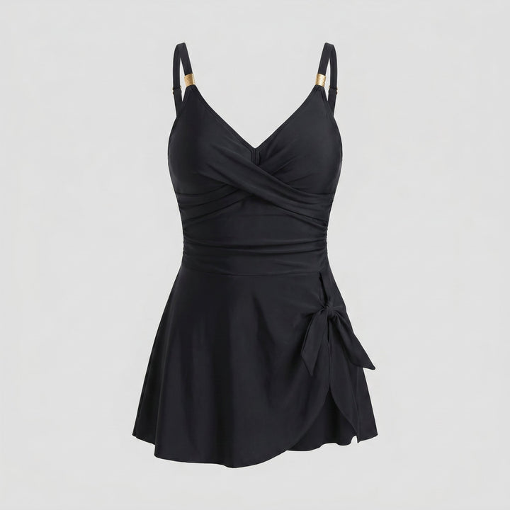 Waves swimdress black