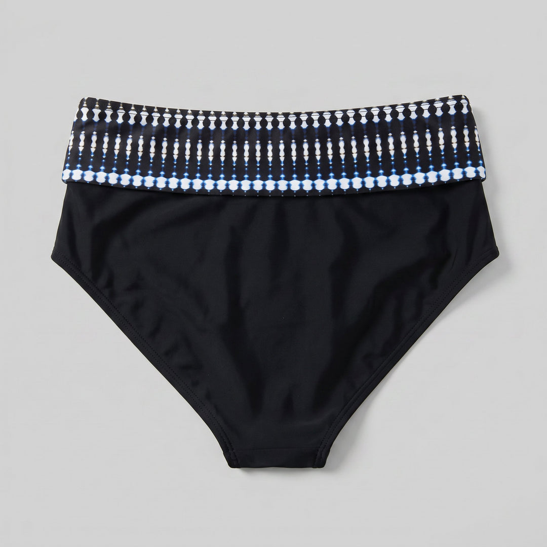 Wavy bikini bottom back