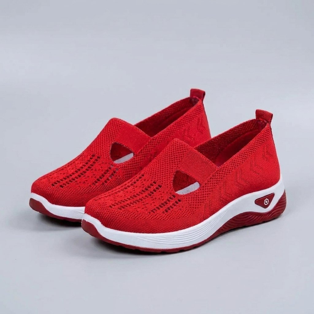 Wendy orthopedic shoes red