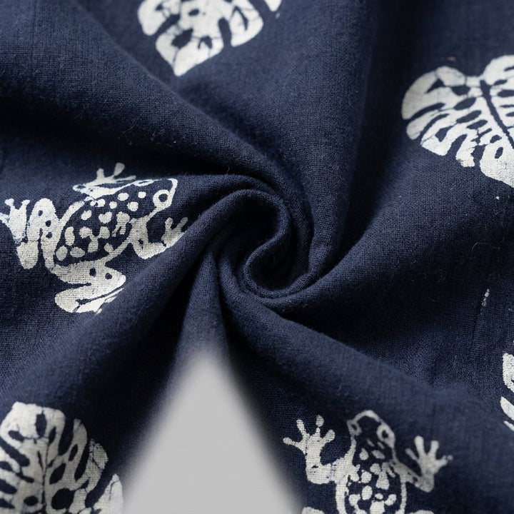 Wrenwood overalls fabric close-up